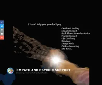PSYchicsupport.net(Emotional and Spiritual Healing) Screenshot