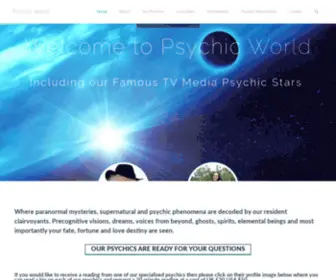 PSYchicWorld.net(Psychic World) Screenshot