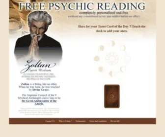 PSYchiczoltan.com(Personalized Consultation) Screenshot
