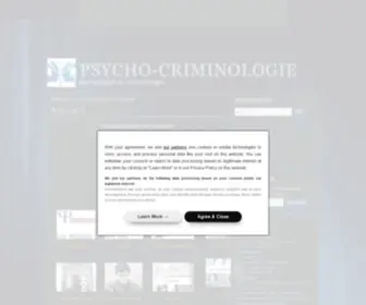 PSYcho-Criminologie.com(Psychologie et criminologie) Screenshot