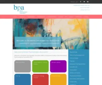 PSYchoanalysis-Bpa.org(Bot Verification) Screenshot