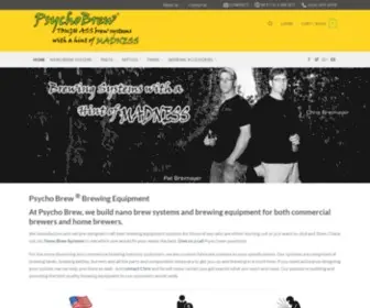 PSYchobrew.com(Brewing Equipment) Screenshot