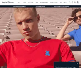 PSYchobunny.com(Polo Shirts) Screenshot