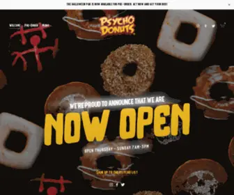 PSYchodonuts.com(The Bay Areas Craziest Donuts) Screenshot