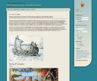 PSYchoedu.org(International Journal of Psychoanalysis and Education) Screenshot