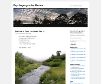 PSYchogeographicreview.com(Psychogeographic Review) Screenshot