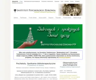 PSYchologia.edu.pl(Instytut Psychologii Zdrowia) Screenshot