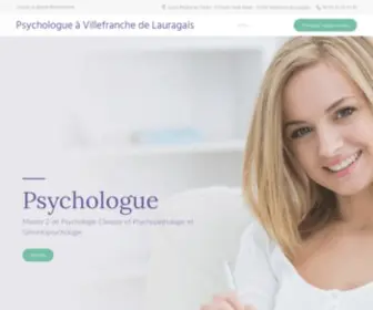 PSYchologue-Villefranche-Lauragais.com(Psychologue) Screenshot