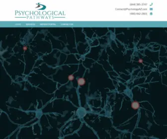 PSYchologyaz.com(Psychological Pathways) Screenshot