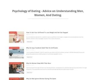 PSYchologyofdating.net(Psychology of Dating) Screenshot