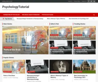 PSYchologytutorial.com(Psychology Tutorial) Screenshot