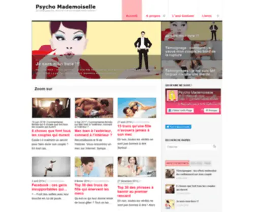 PSYchomademoiselle.com(PSYchomademoiselle) Screenshot