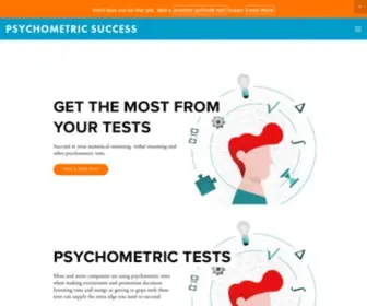 PSYchometric-Success.com(Psychometric Success) Screenshot