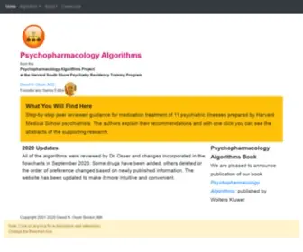 PSYchopharm.mobi(Algorithms) Screenshot
