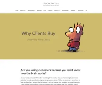 PSYchotactics.com(Small Business Marketing Ideas) Screenshot