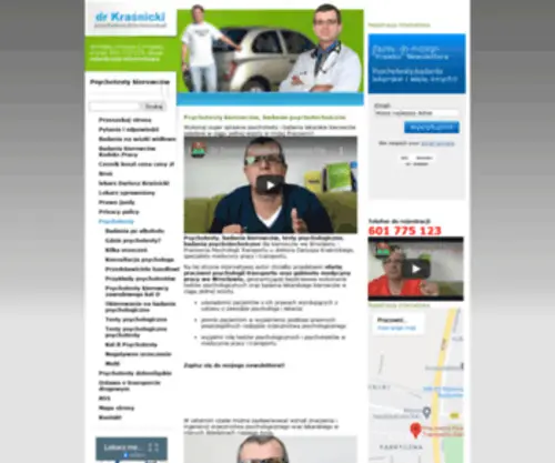 PSYchotestykierowcow.pl(Psychotesty kierowców) Screenshot