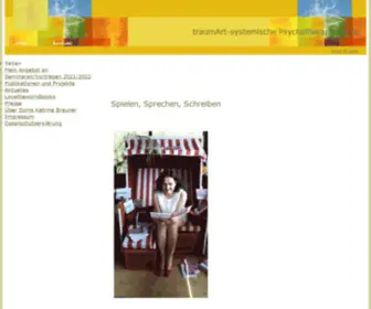 PSYchotherapie-Sonja-Brauner.at(Spielen, Sprechen, Schreiben) Screenshot