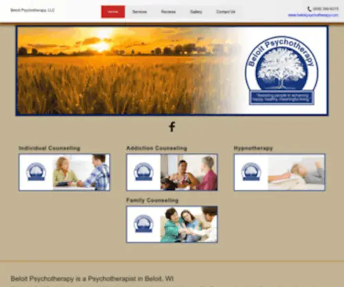 PSYchotherapybeloit.com(Beloit Psychotherapy) Screenshot