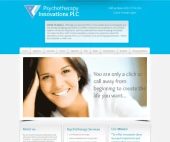 PSYchotherapyinnovations.com(Psyinn) Screenshot