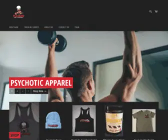 PSYchoticcircusapparel.com(Psychotic Circus Apparel) Screenshot