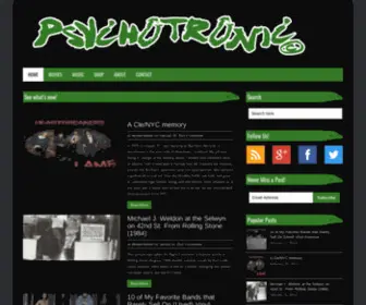 PSYchotronic.com(Psychotronic) Screenshot