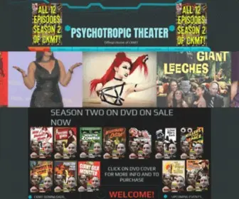 PSYchotropictheater.com(PSYchotropictheater) Screenshot