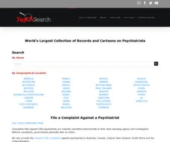 PSYChsearch.net(Home) Screenshot