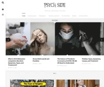 PSYChside.com(Psychology, Mental Health & Personal Growth) Screenshot