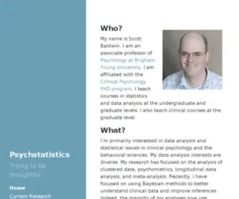 PSYCHstatistics.com(PSYCHstatistics) Screenshot
