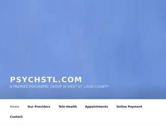 PSYCHSTL.com(A PREMIER PSYCHIATRY GROUP IN WEST ST) Screenshot