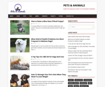 Psyeta.org(News about pets and animals) Screenshot