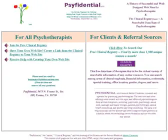 PSyfidential.com(PSyfidential) Screenshot