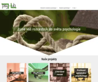 PSyhub.cz(Domovská stránka) Screenshot