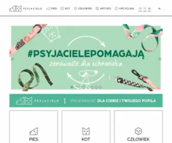 PSyjaciele.com(To rodzinna marka stworzona z wielkiej miłości do zwierząt) Screenshot