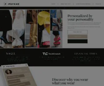 PSYkhe.com(PSYKHE Fashion) Screenshot