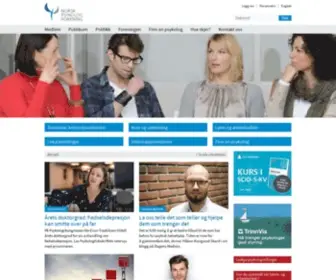 PSykologforeningen.no(Norsk Psykologforening) Screenshot