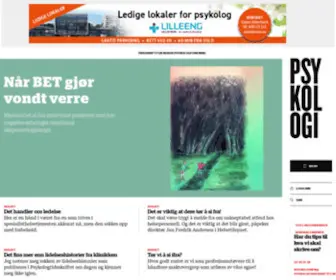 PSykologtidsskriftet.no(Tidsskrift for Norsk psykologforening) Screenshot