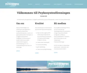 PSykosyntesforeningen.se(PSykosyntesforeningen) Screenshot