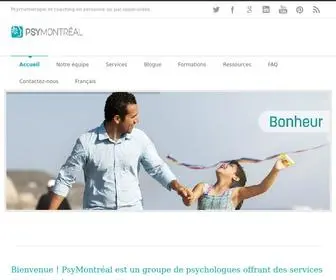 PSymontreal.com(PsyMontreal inc) Screenshot