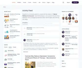 PSypathy.com(Social Network for Mental Health Sector) Screenshot