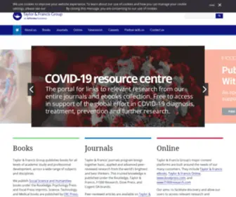 PSYpress.org(Taylor & Francis Group) Screenshot