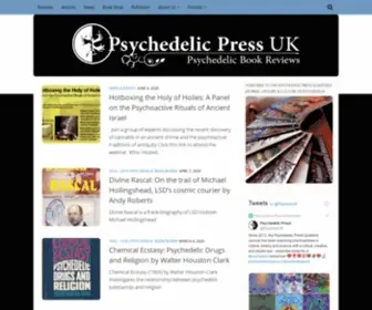 PSYpressuk.com(Psychedelic Press UK) Screenshot