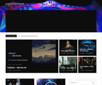 PSYtrancemix.com(FLAC Music) Screenshot