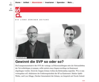 Pszeitung.ch(P.S) Screenshot