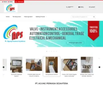 PT-APS.com(Distributor Control Valve Murah) Screenshot