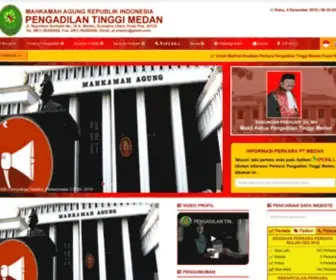 PT-Medan.go.id(Pengadilan Tinggi Medan) Screenshot