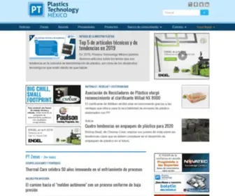 PT-Mexico.com(Revista técnica para transformadores de plásticos de México y Latinoamérica) Screenshot