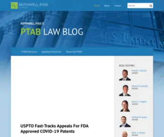 Ptablaw.com(PTAB Law Blog) Screenshot