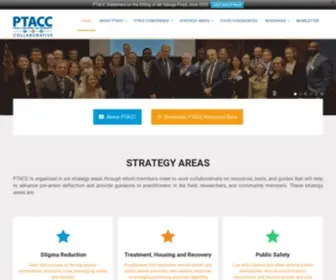 Ptaccollaborative.org(Police treatment community collaborative) Screenshot