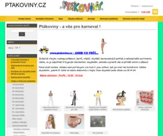 Ptakoviny.cz(Ptákoviny) Screenshot